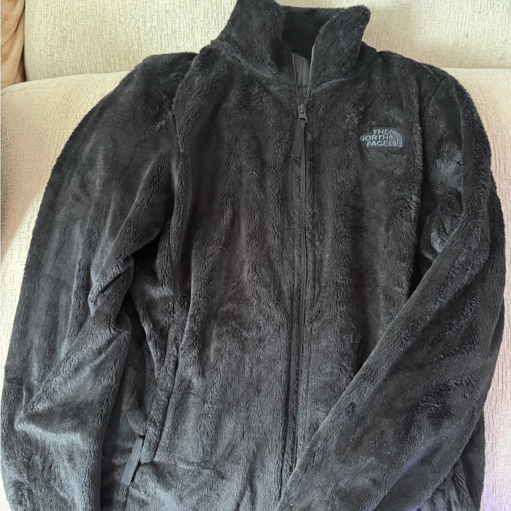 The North Face Black Fuzzy Full-Zip Jacket